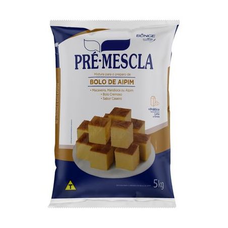 MISTURA PARA BOLO DE AIPIM PRE MESCLA 5KG