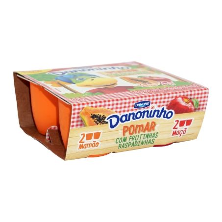 IOGURTE DANONINHO DHO POMAR MACA/MAMAO 160G