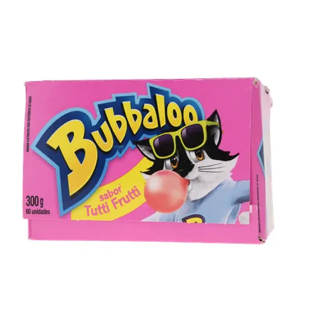Chicle Bubbaloo Tutti Frutti 60 Unidades 5g 360-10