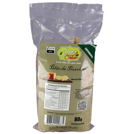 BISCOITOS  PALITOS PROVOLONE 80G - REALCE DO SABOR