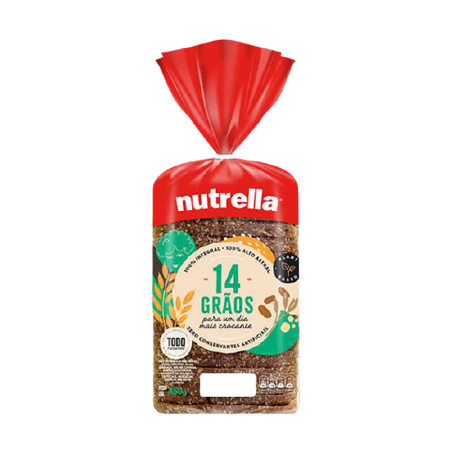 NUTRELLA PAO VITTA 14 GRAOS 450G