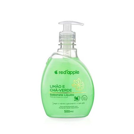 Sab Liq Red Apple 500ml Limão/Cha Verde