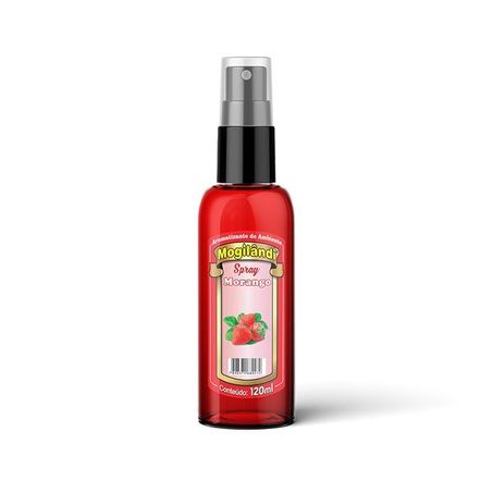 Aromatizante Mogilandi 120ml Spray Morango