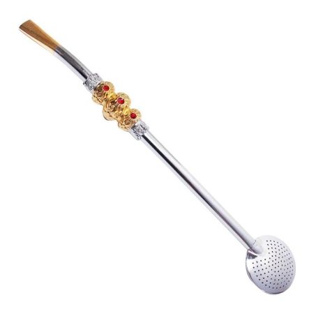 Bomba chimarrão taumer 25cm r410
