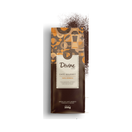 Cafe moído e torrado gourmet divine 250g