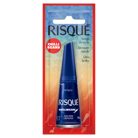 Esmalte Risqué Chili Beans Asas Para Liberdade 8Ml