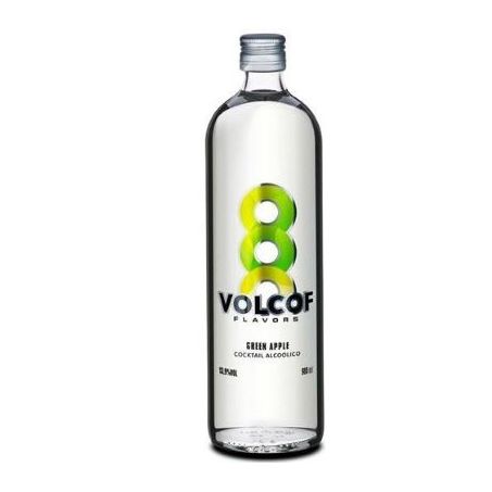 Vodka cocktail green apple volcof 900ml