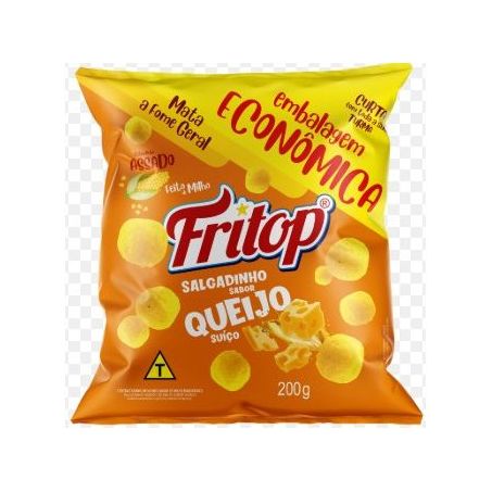 SALGADINHO FRITOP 170G QUEIJO EMB.ECON.
