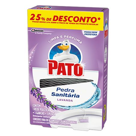 DETERGENTE SANITÁRIO EM PEDRA LAVANDA PATO