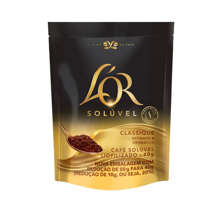 CAFE SOLUVEL CLASSIQUE LOR SACHE 40 G             