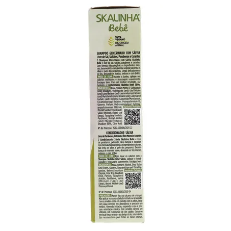 Kit shampoo + cond skalinha salvia 200ml 360-3