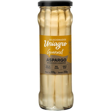 Aspargo branco uniagro 200g