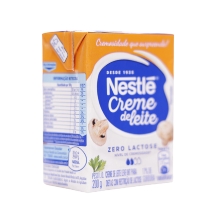 Creme De Leite Leve Zero Lactose Nestlé 200G 360-53