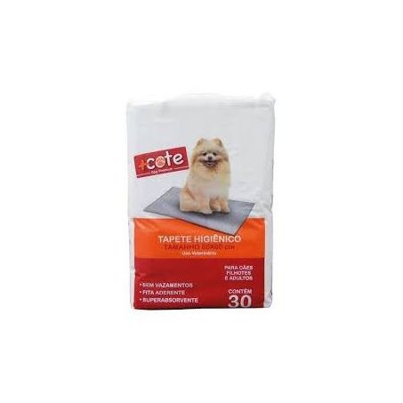 Tapete higienico +cote 60x60 c/30