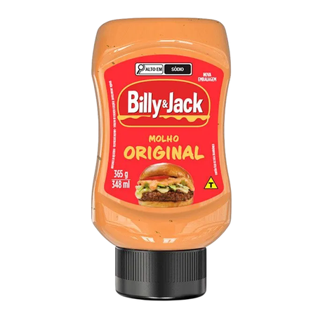 Molho Billy Jack Original Kisabor 365g