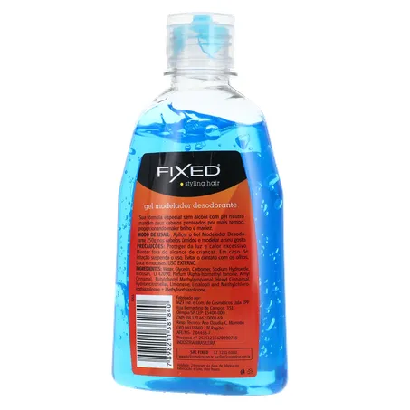 Gel fixed modelador brilho molhado 250g 360-19