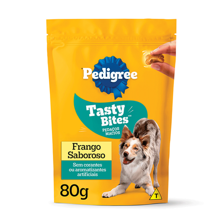 PEDIGREE TASTY BITES 80G ADULTO FRANGO