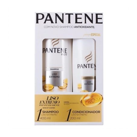 Kit sh/cond pantene 200ml liso extrem