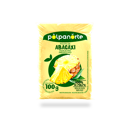Polpa Fruta Polpa Norte 100g Abacaxi