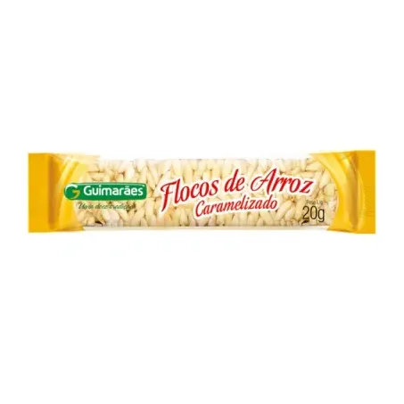 Flocos de arroz guimaraes 20g caramelizado
