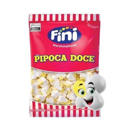 Goma Fini 200g Marshmallow Pipoca Doce