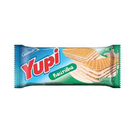 Wafer casaredo yupi baunilha 80g