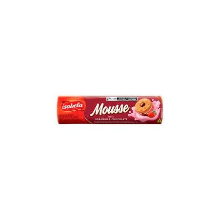 BISC RECH MOUSSE MORANGO/CHOCO 130G (070565)