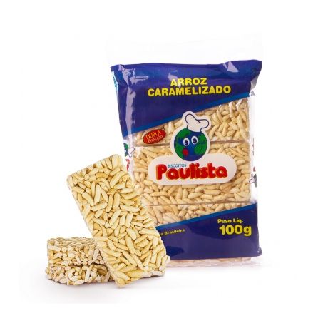 Arroz Caramelizado Paulista Takara Okoshi 100G