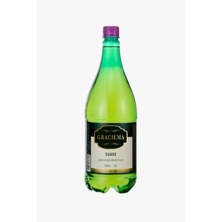 VINHO DE MESA GRACIEMA BRANCO SUAVE PET 1,45L