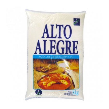 Açúcar cristal alto alegre 5kg
