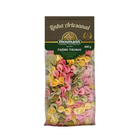 MASSA MOSMANN CAS FARFALLE TRICOL 400G