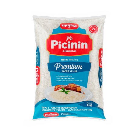ARROZ PICININ PREMIUM TP1 1KG