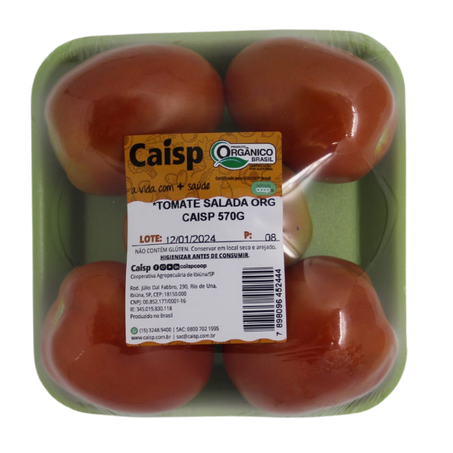 Tomate Salada Orgânico Caisp 570g