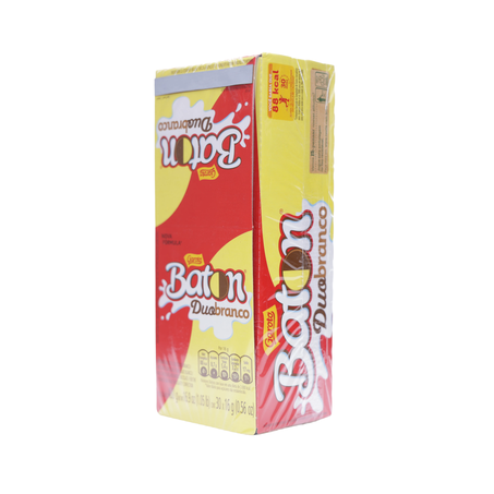 Choc baton garoto 2em1 pret/bra 30un 360-8