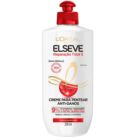 CREME PENTEAR ELSEVE REPARAÇÃO TOTAL 5 250ML