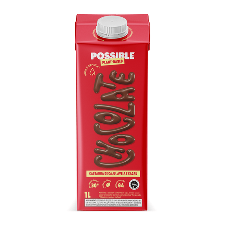 ALIMENTO BEBIDA CHOCOLATE 1L - POSSIBLE