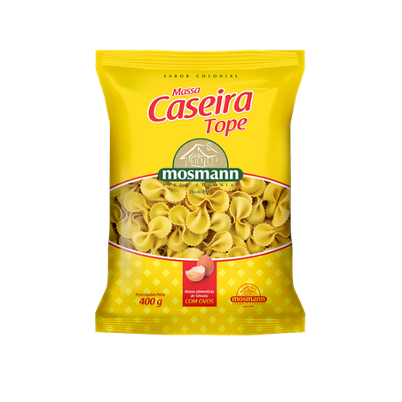 Massa caseira Mosmann Tope 400g