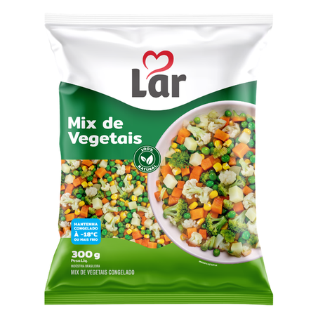 Mix de Vegetais Lar congelado 300g