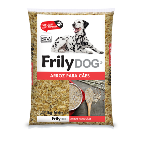 Arroz frily 1kg p/cao