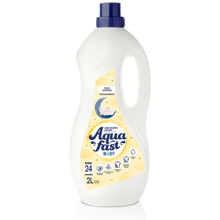 Lava roupas aquafast baby 2l