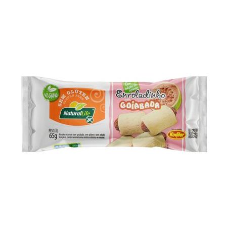 Biscoito naturallife 65gr goiabinha