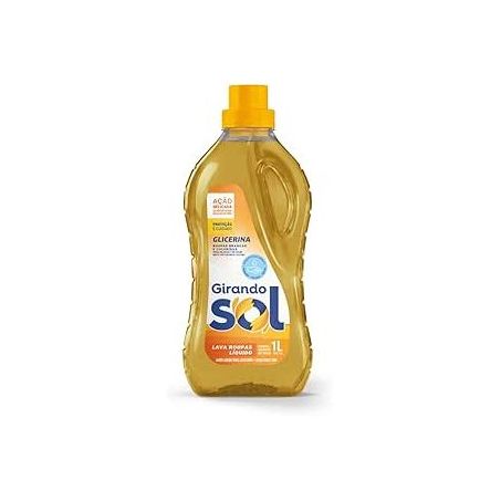 Lava roupas liq girando sol glicerina 1l*