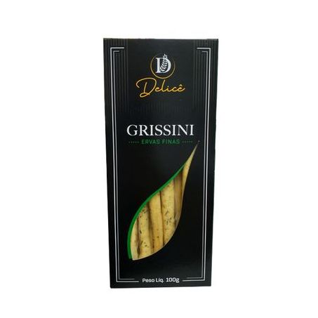Biscoito delice grissini ervas finas 100g