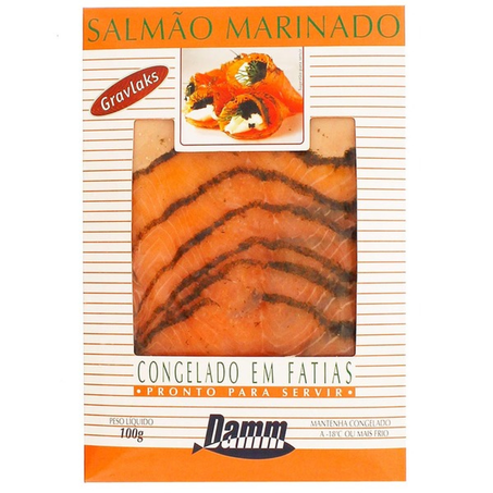 SALMAO DAMM 100G GRAVLAKS FATIADO