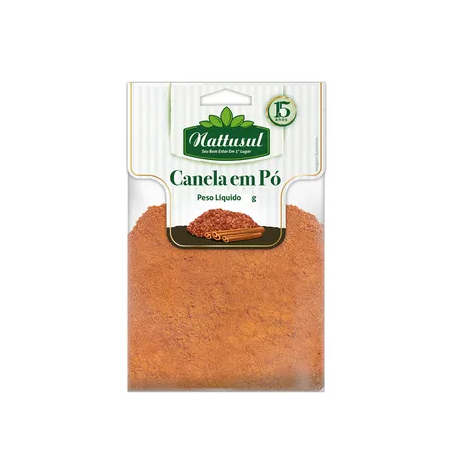 CANELA EM PÓ NATTUSUL 15G
