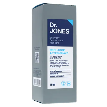 Gel Pós-Barba Dr. Jones Energizante Caixa 75ml 360-34
