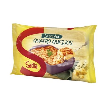 LASANHA SADIA 4 QUEIJOS 600G