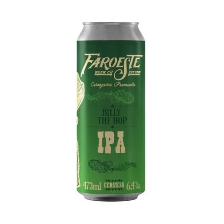 Cerveja faroeste ipa 473 ml