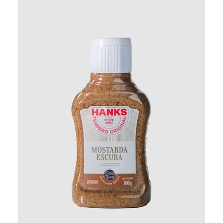 Mostarda escura hanks 300g
