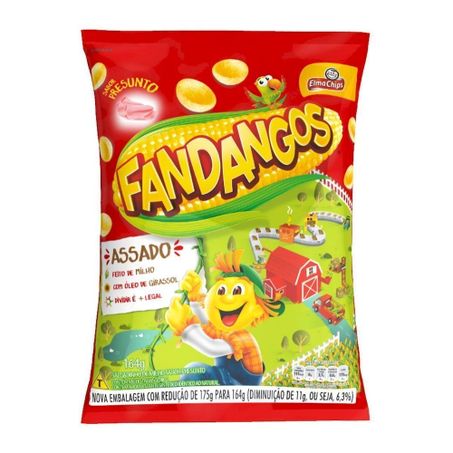 Salgadinho elma chips fandangos presunto 105g